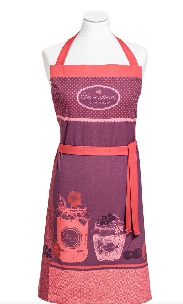 French Apron Les Confitures Fruits Rouges French Rendezvous