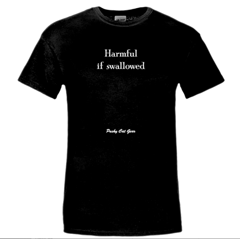 TShirt "Harmful if swallowed" Cotton French Rendezvous
